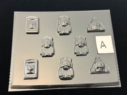 338sp Toms Friends Bite Size Pieces Chocolate Mold FACTORY SECOND 338sp Toms Friends Bite Size Pieces Chocolate Mold FACTORY SECOND
